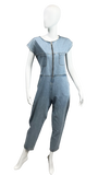 Womens Denim Boiler Suit