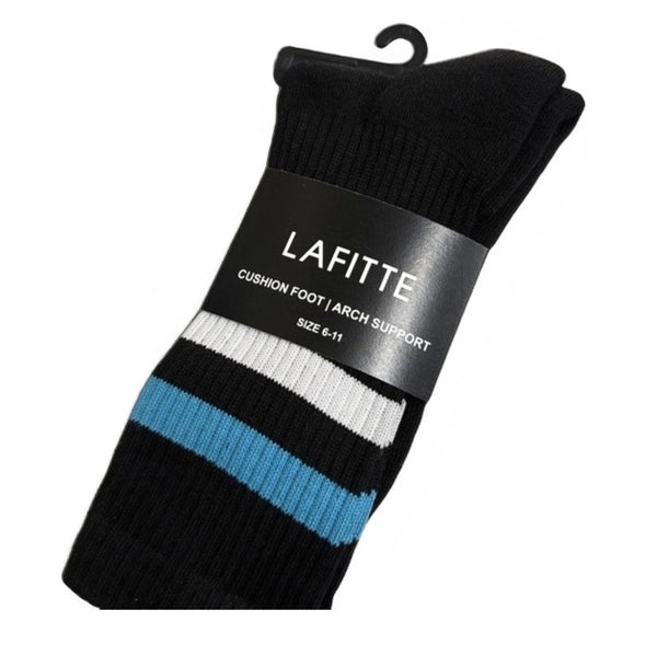 Black Socks Blue White