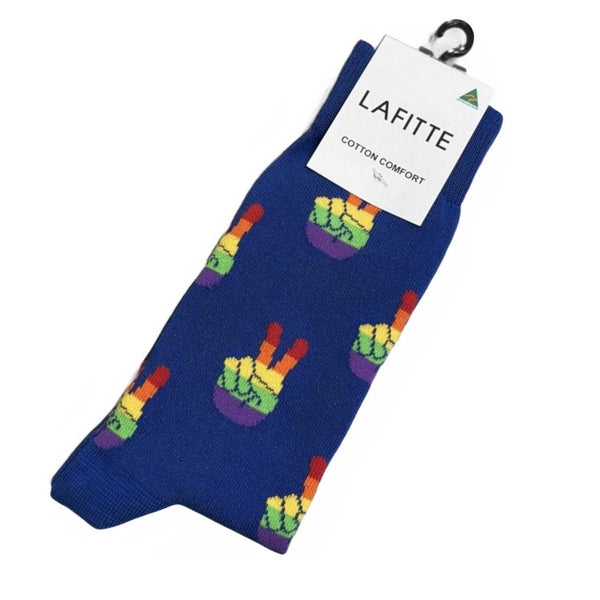 Pride Socks Blue